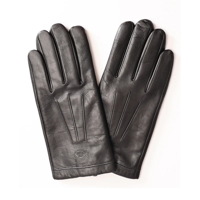 Guanti Uomo THE BRIDGE linea Life Style in Pelle Nera TG 7.5