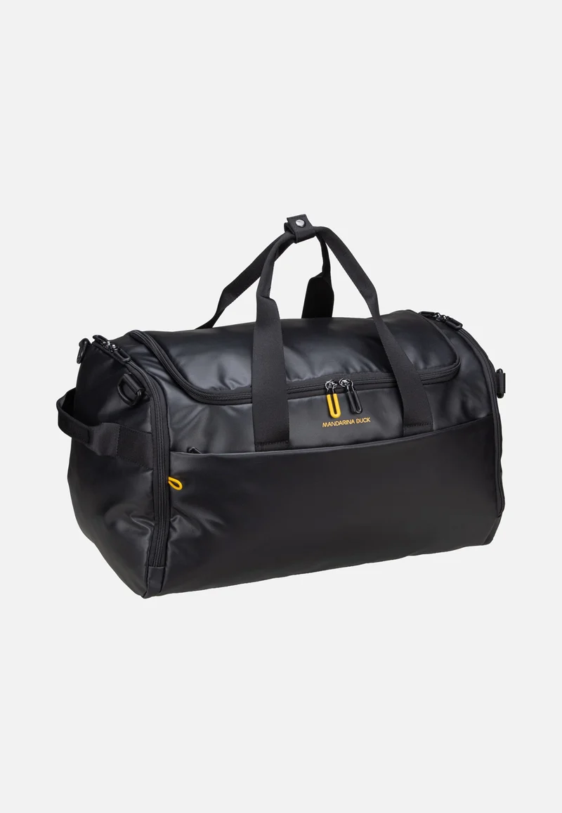 Eco Coated Duffle Black - Dufflebag