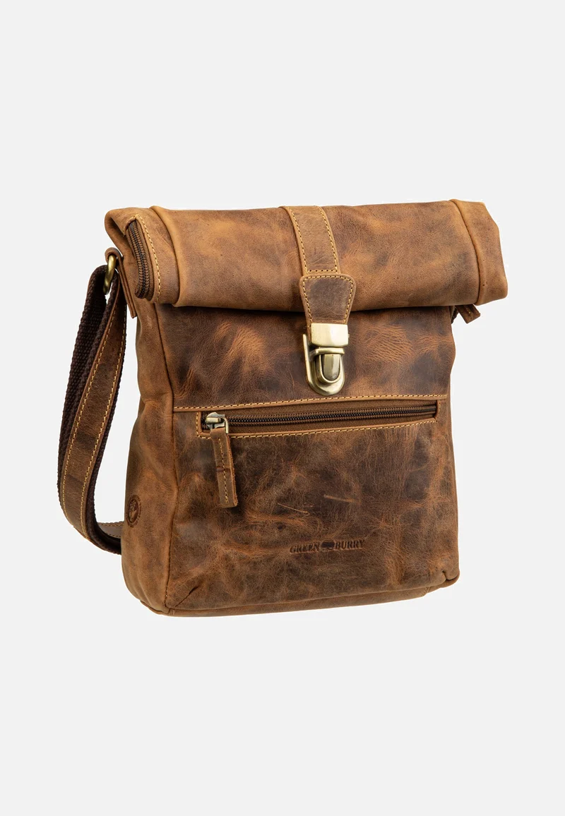 Vintage Foldflap Sattelbraun - Crossbody Bag