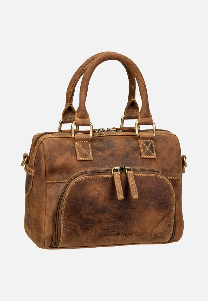 Vintage Umhängetasche 1445 Sattelbraun - Tote Bag