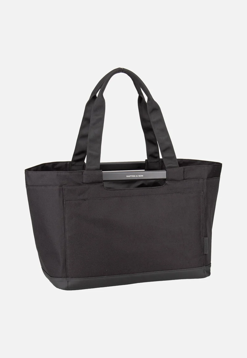 Vaasa Shopping Basket All Black - Shopping Basket