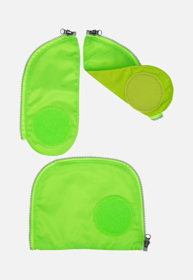 Zip-Set Grün - School Accessorie