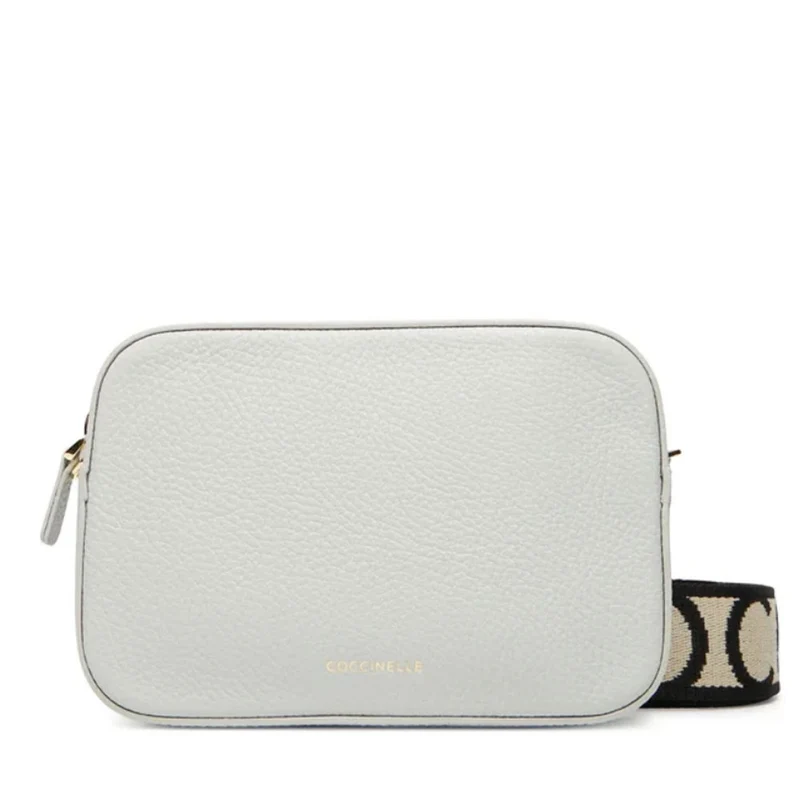 Borsa Donna a Tracolla COCCINELLE Linea Tebe Colore Snow - E5MN555I101