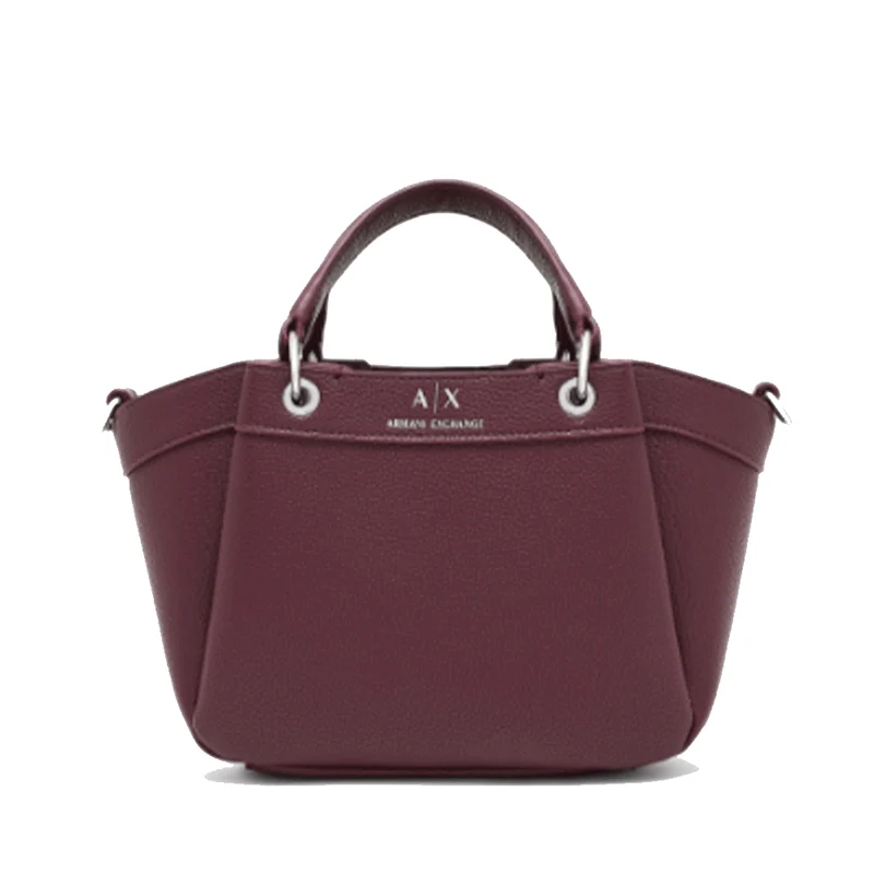 Borsa Donna a Mano con Tracolla Logata ARMANI EXCHANGE Colore Groove Misura Piccola