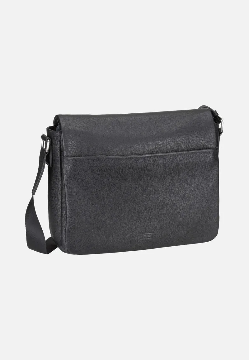 Frankfurt Shoulder Bag M Black - Messenger Bag