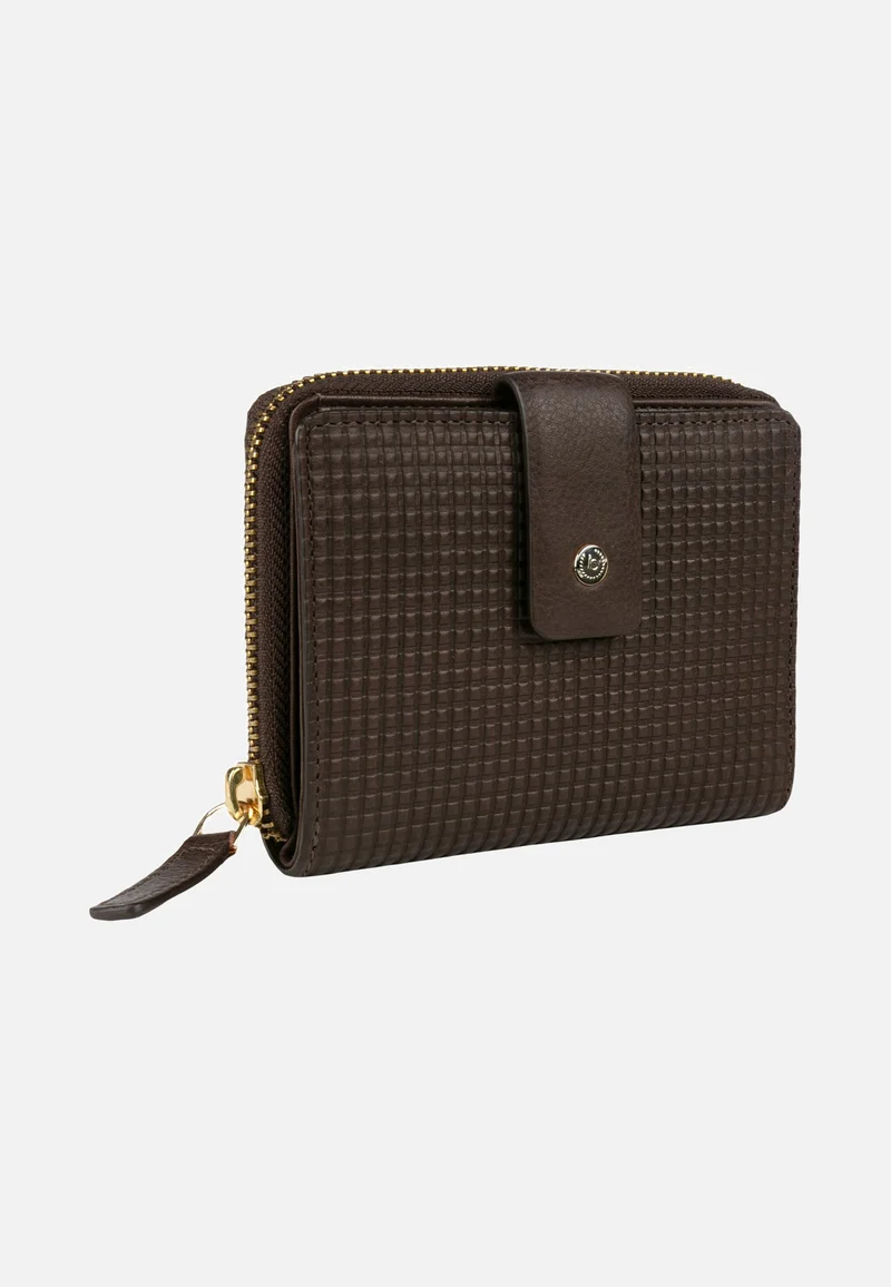 Noemi Ladies Zip Wallet S Brown - Wallet