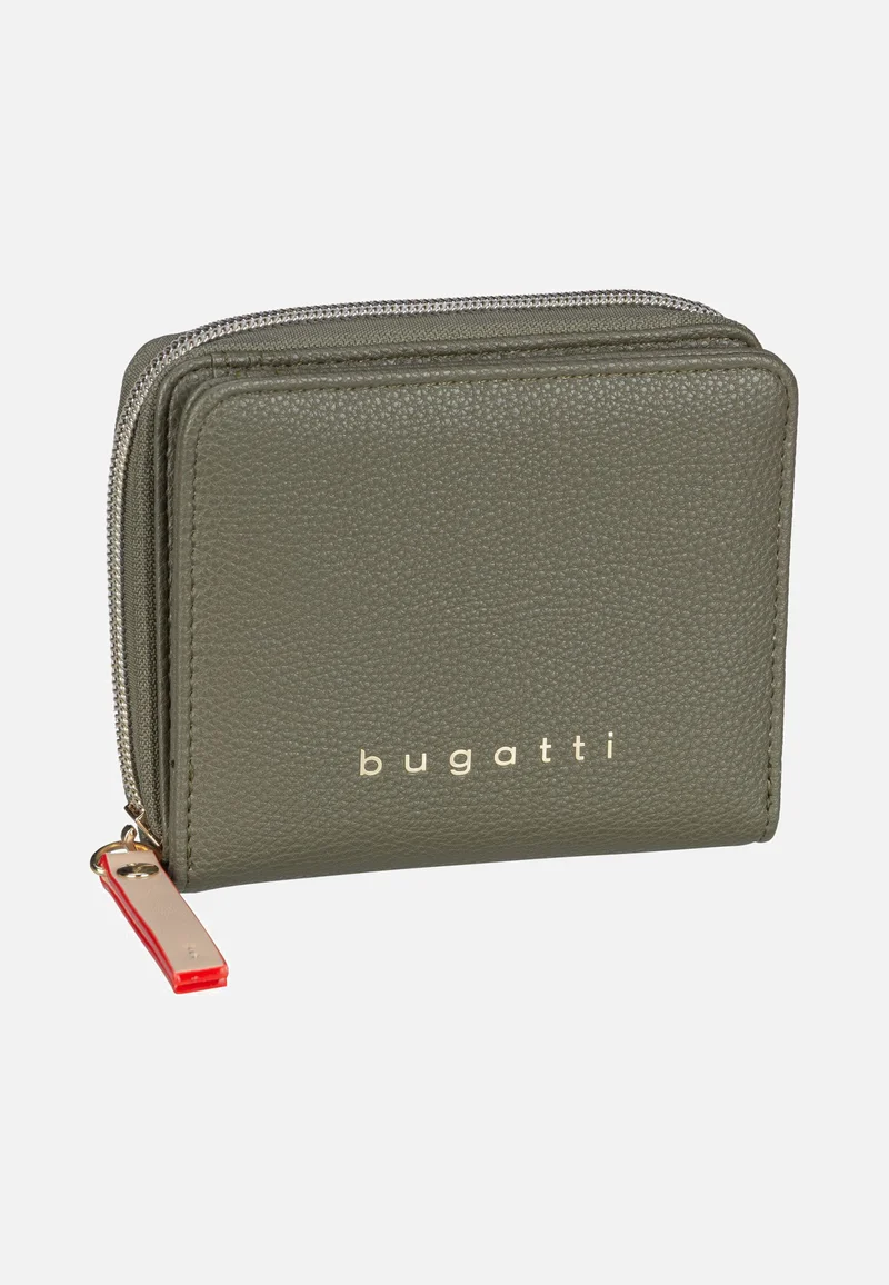 Ella Zipped Ladies Purse Olive - Wallet