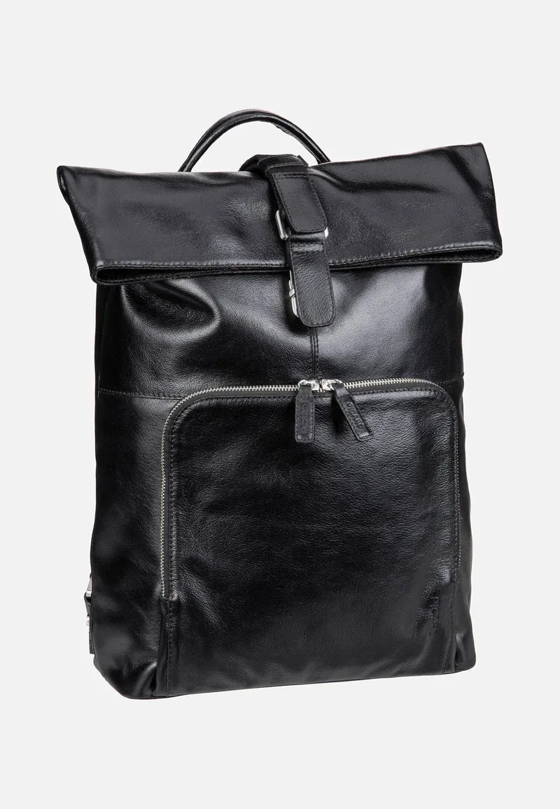 Buddy 5667 Schwarz - Rolltop Backpack