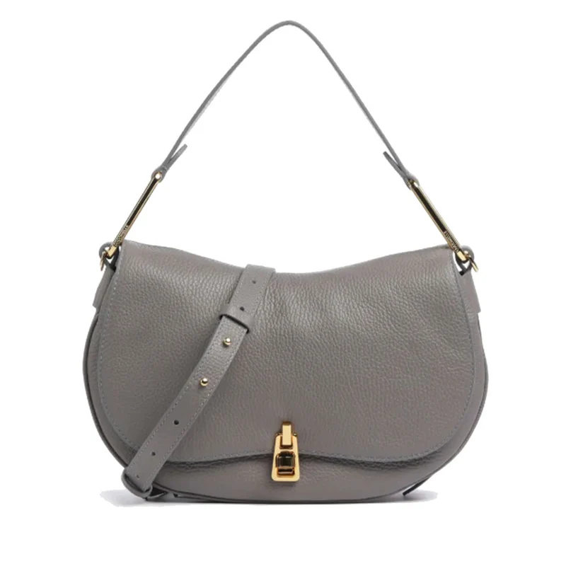 Borsa Donna a Mano COCCINELLE linea Magie Medium in Pelle Grafite