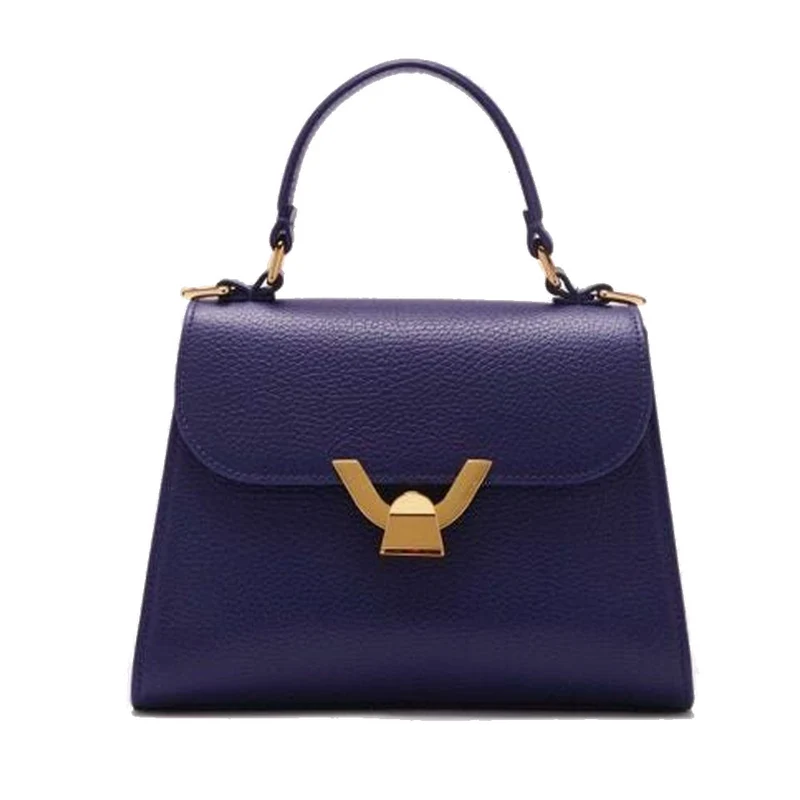 Borsa Donna a Mano COCCINELLE in Pelle Royal Blue linea Dew