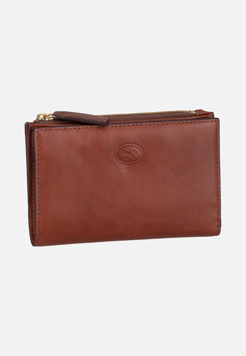 Stodo Medium W/Zip Pocket Marrone/Oro - Wallet