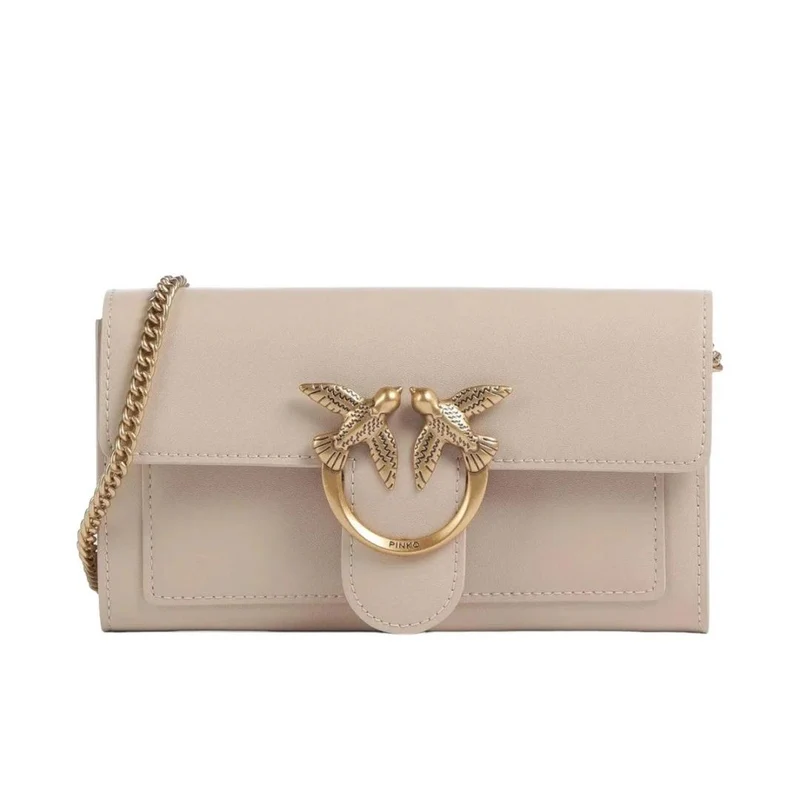 Portafoglio a Tracolla Piccolo Love Bag in Pelle