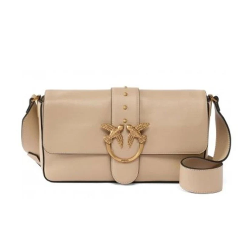Borsa a Spalla Media Love Bag Slouchy in Pelle