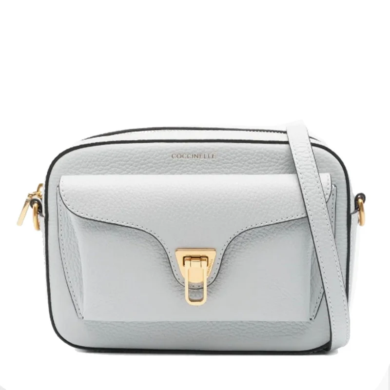 Borsa Donna a Tracolla COCCINELLE in Pelle Snow linea Beat Soft Misura Small