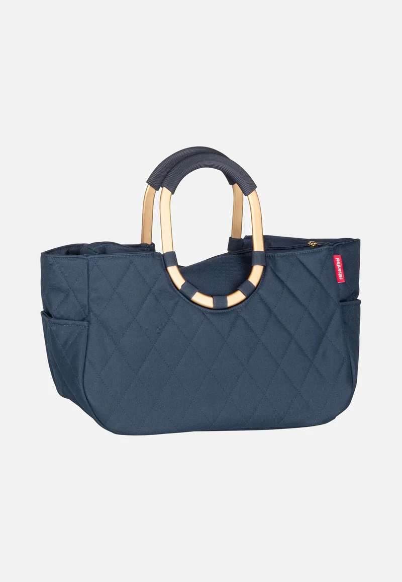 Loopshopper M Frame Rhombus Midnight Gold - Shopping Basket