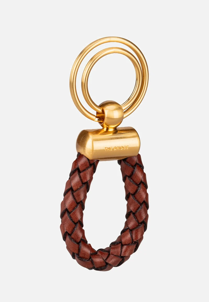 Stouo Key Ring Marrone/Oro - Keychain