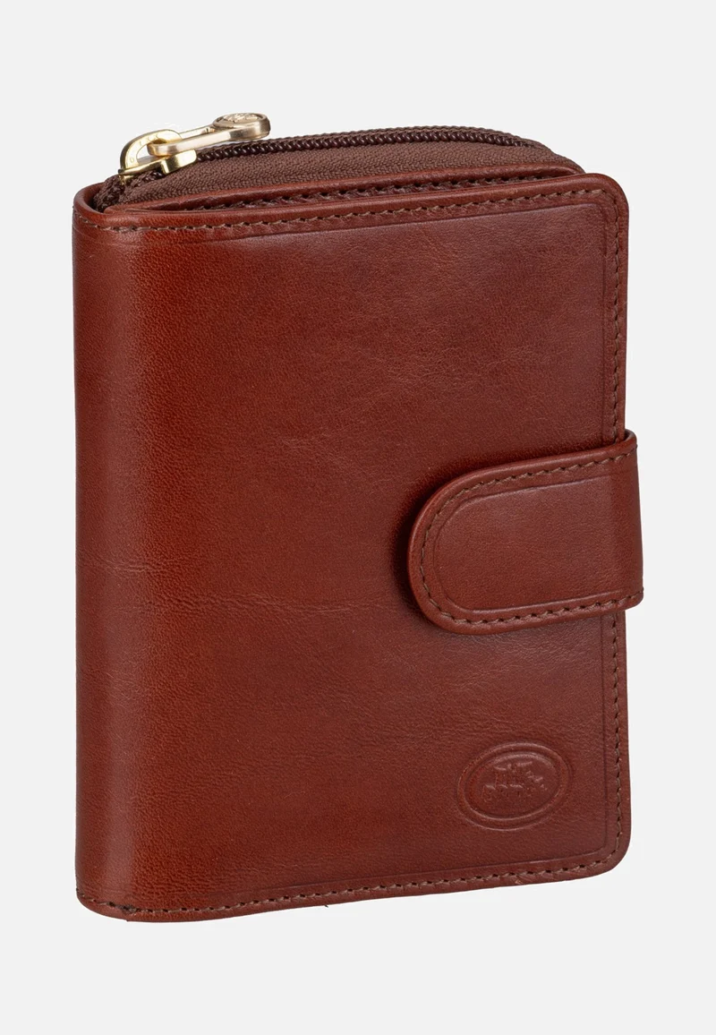 Stodo Medium W/Zip Pocket 5 D Marrone/Oro - Wallet