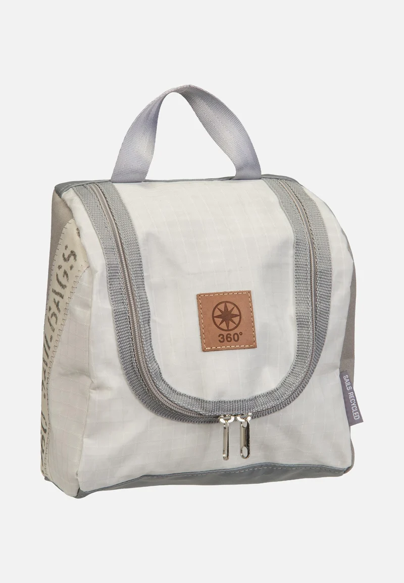 Matrose XL Stencil Weiss/Grau - Toiletry Bag