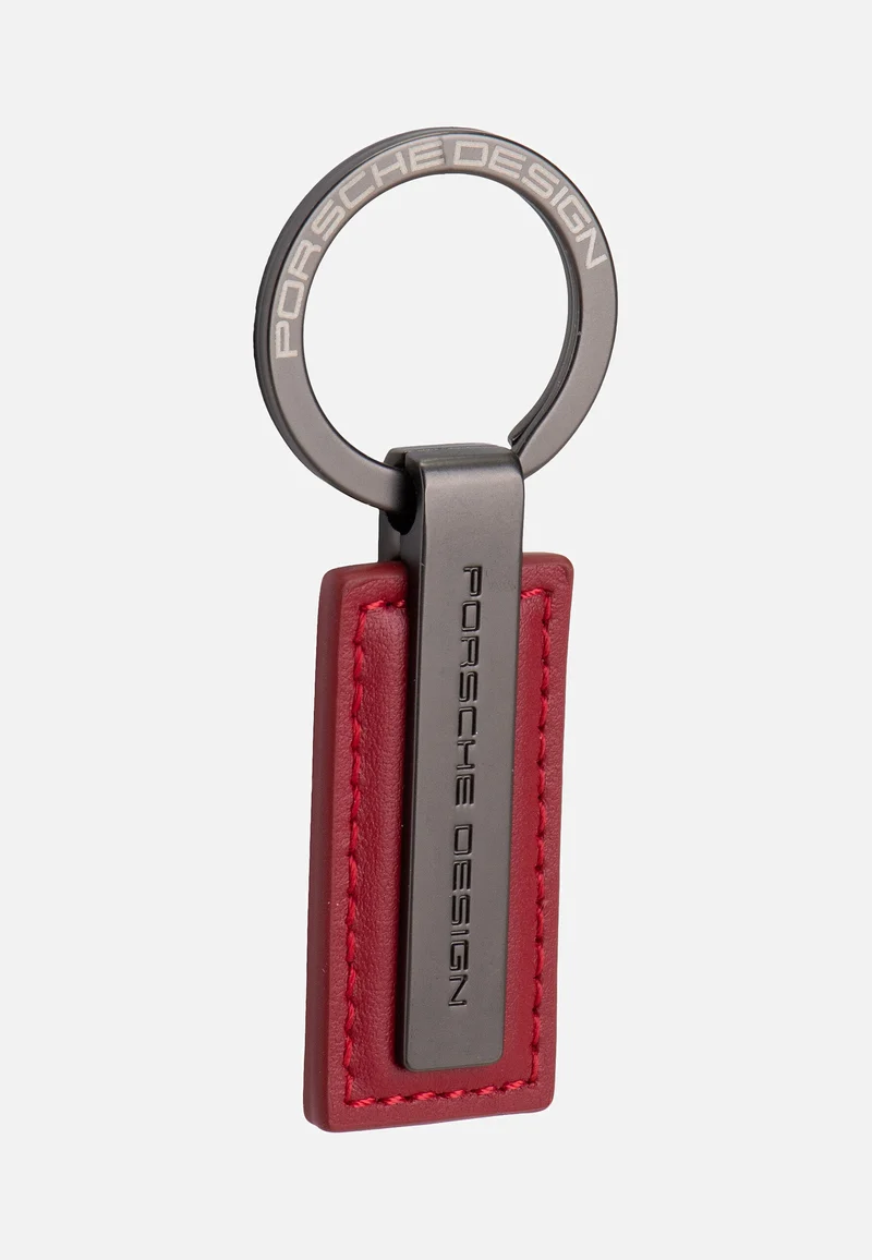 Keyring Metal Bar 28801 Carmine Red - Keychain