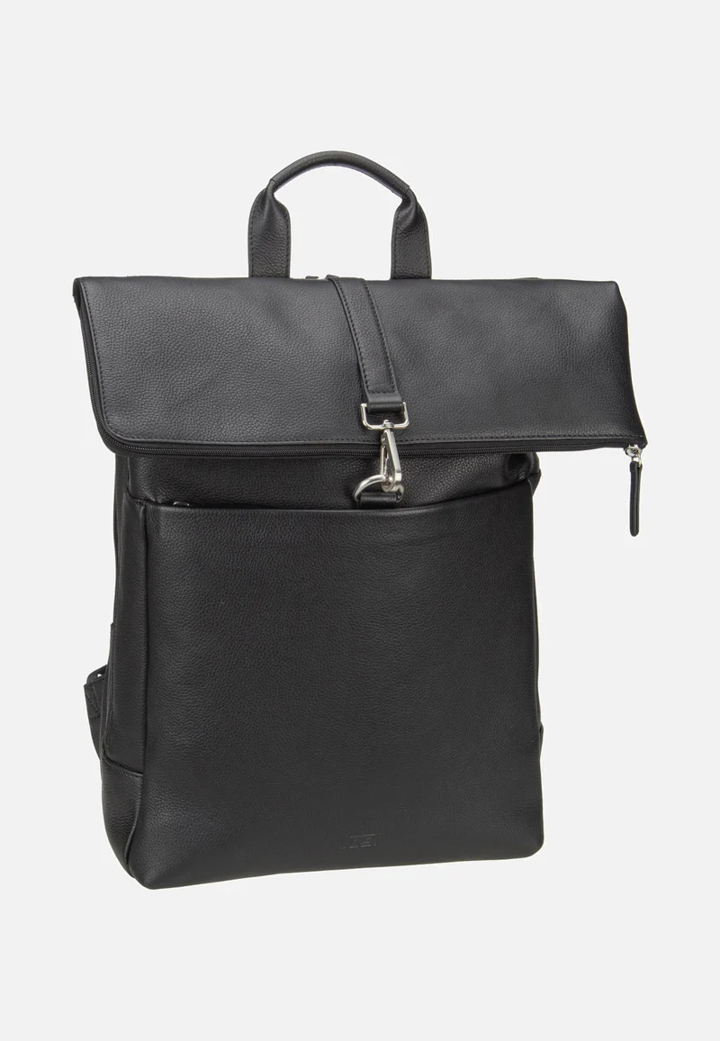 Frankfurt Backpack Courier Black - Rolltop Backpack