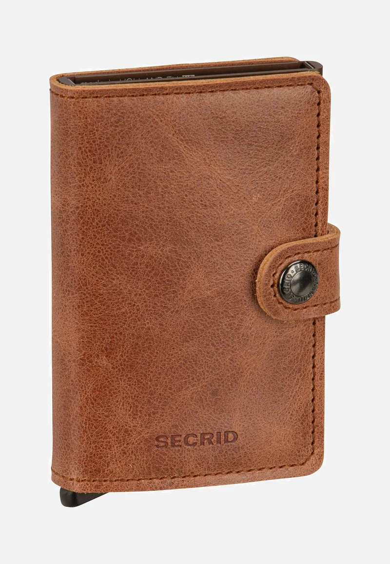 Miniwallet Vintage Cognac-Brown - Wallet