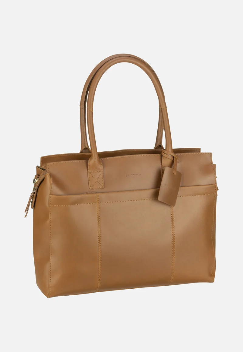 Vintage Doris Laptopbag 15.6'' Cognac - Briefcase