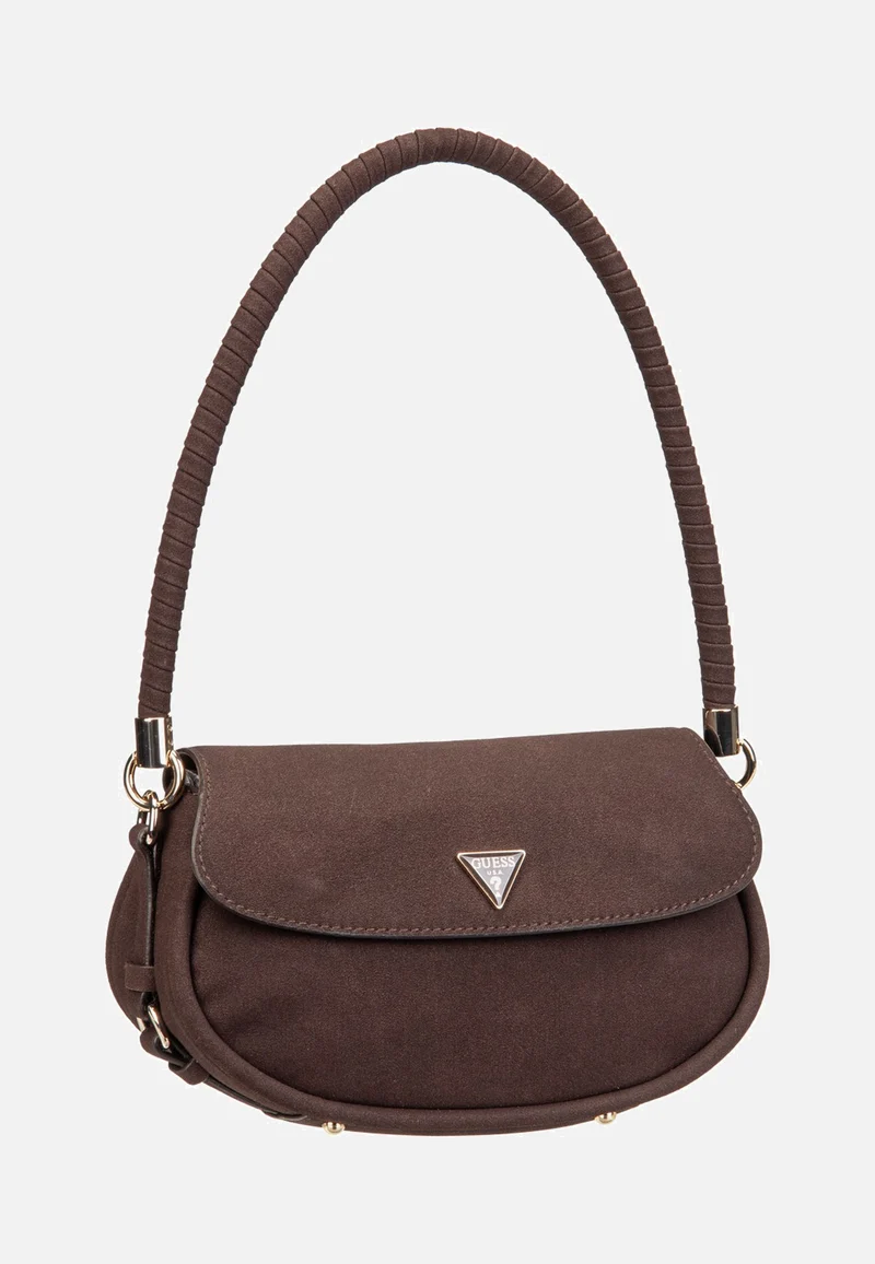 Danya Flap Shoulder Espresso - Shoulder Bag