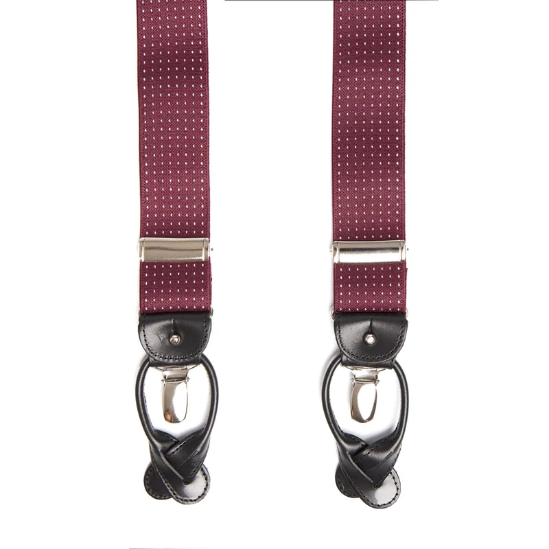 BURGUNDY EM BRACES