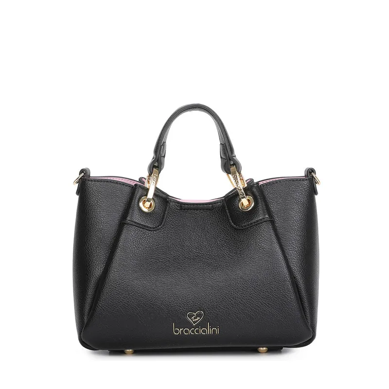 Borsa a Mano Small BRACCIALINI linea Amy Nero