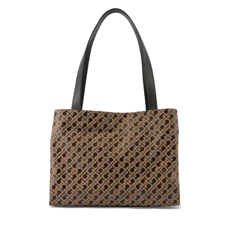 Borsa Donna Piccola a Spalla GHERARDINI in Tessuto Softy Colore Toffee