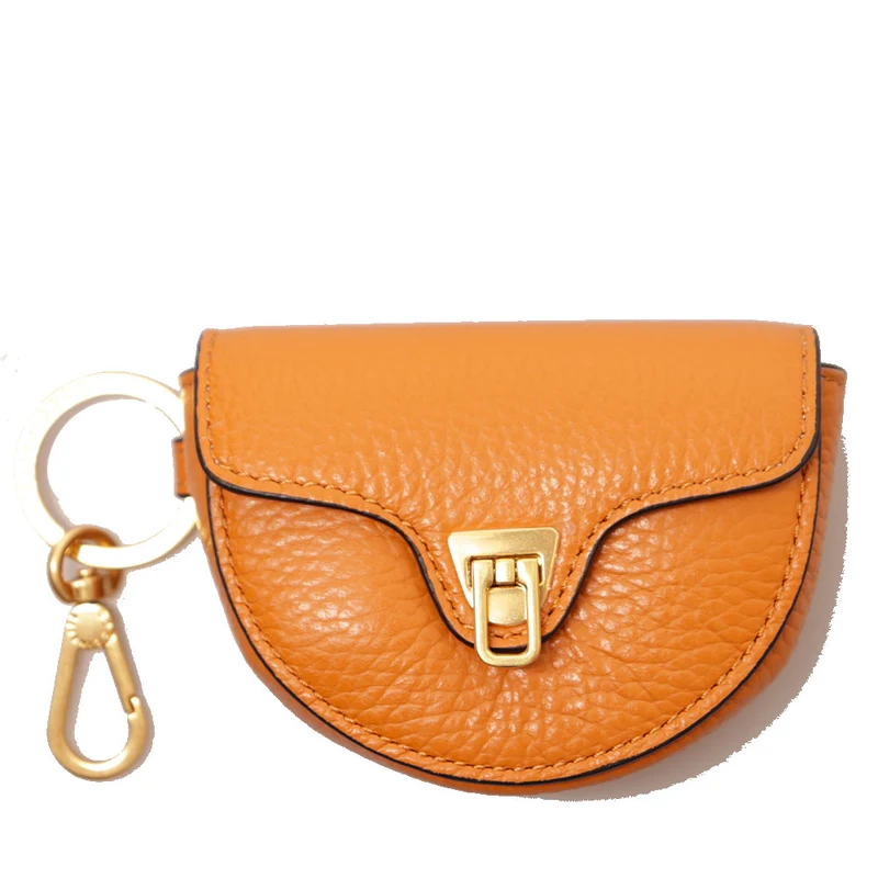 Portachiavi Donna in Pelle COCCINELLE linea Beat Colore Paprika