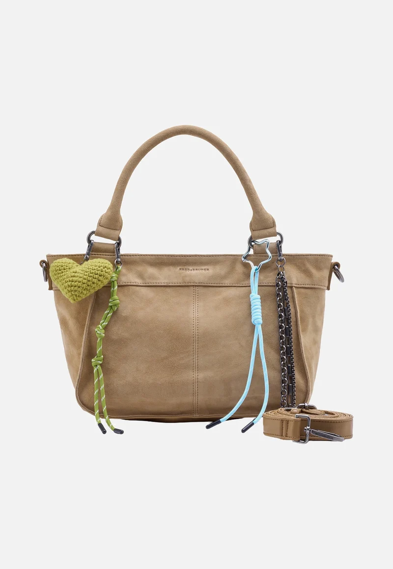 Beautiful Mess Handbag Dark Sand - Handle Bag