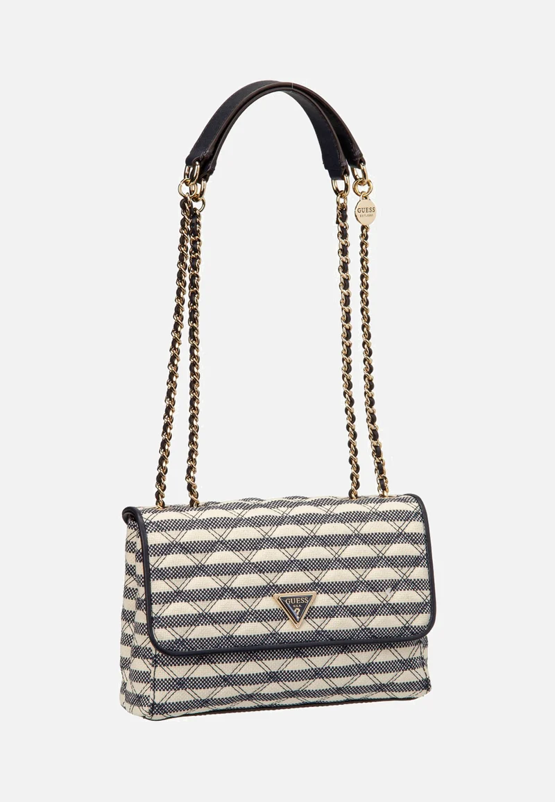 Giully II 2 Comp Conv Flap Navy Multi - Crossbody Bag