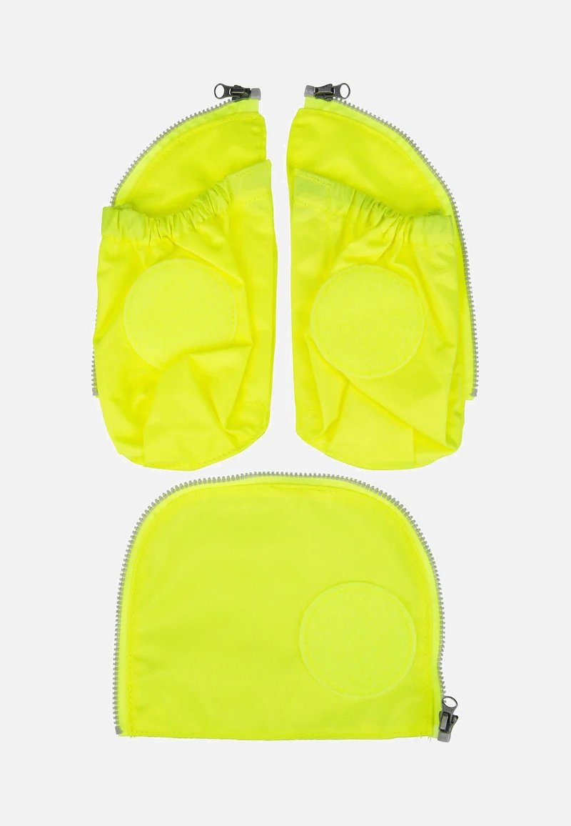 Seitentaschen Zip-Set Gelb - School Accessorie