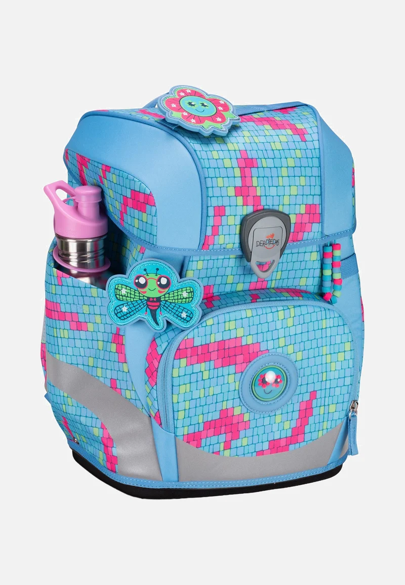 ErgoFlex Tiny Set Happy Pixel - School Backpack