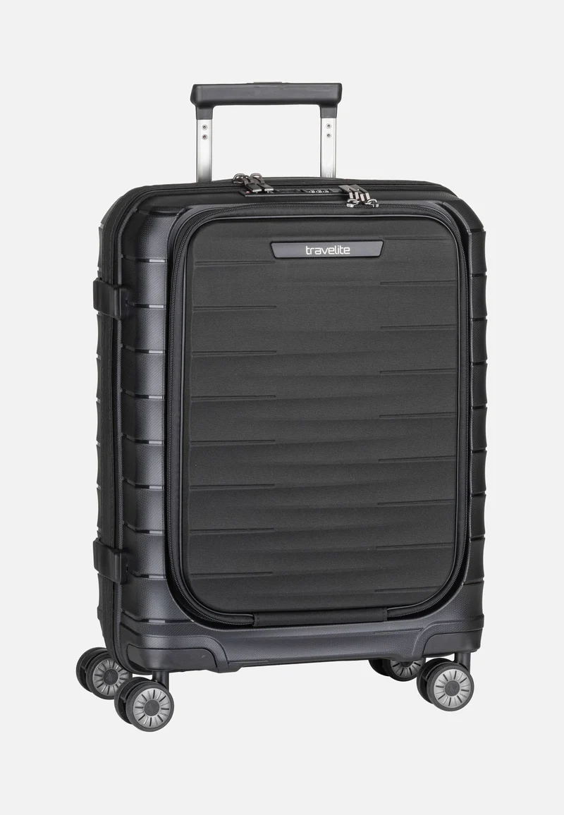 Mooby 4w Trolley S Front Pocket Schwarz - Suitcase