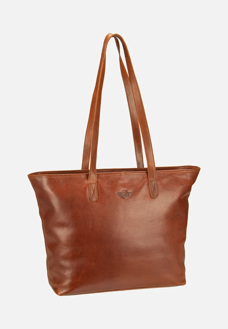 Waxy Vintage XXL Shopper Tobacco Nut - Shopping Bag