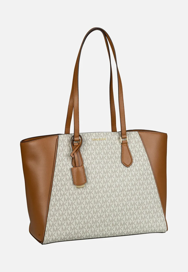 Taryn Large MF TZ MK SIG Vanilla/Acorn - Shopper