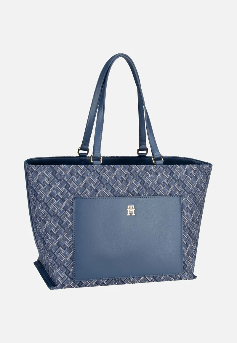TH Distinct Tote Mono PF24 Fossil Blue Mono - Shopper