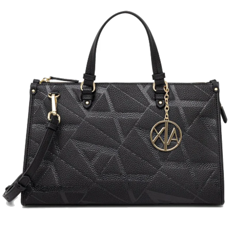Borsa Donna a Mano con Tracolla ARMANI EXCHANGE Linea Gynger colore Black - Black