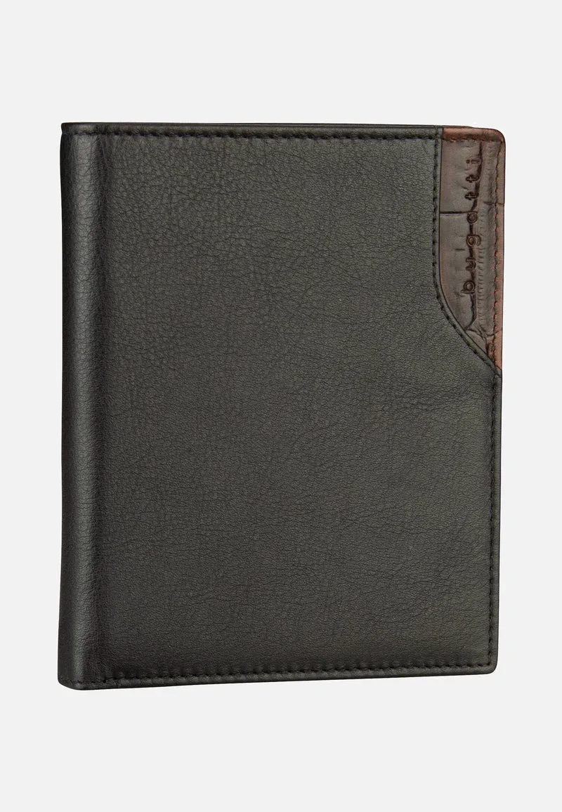 Corso DeLuxe Hochformat 1653 Schwarz - Wallet