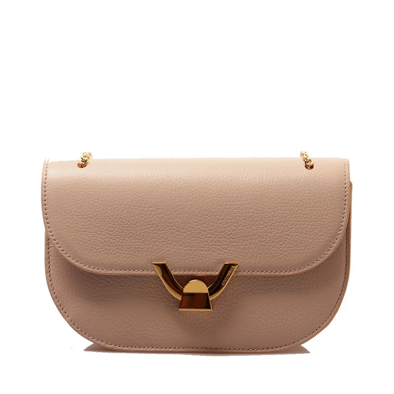 Borsa Donna a Spalla e Tracolla COCCINELLE in Pelle Rosette linea Dew