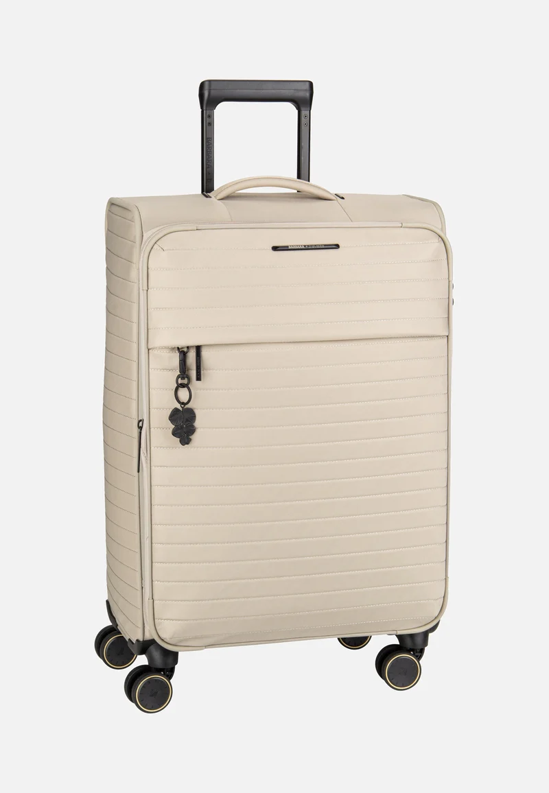 Barbara Stepp 4W Trolley M Exp Satin Nude - Suitcase