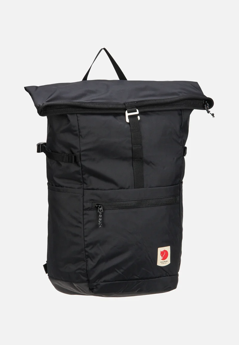 High Coast Foldsack 24 Black - Rolltop Backpack