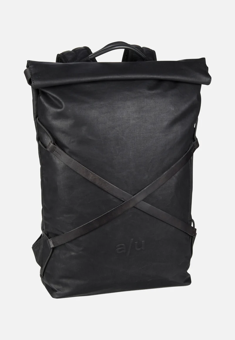 Osaka Black - Rolltop Backpack
