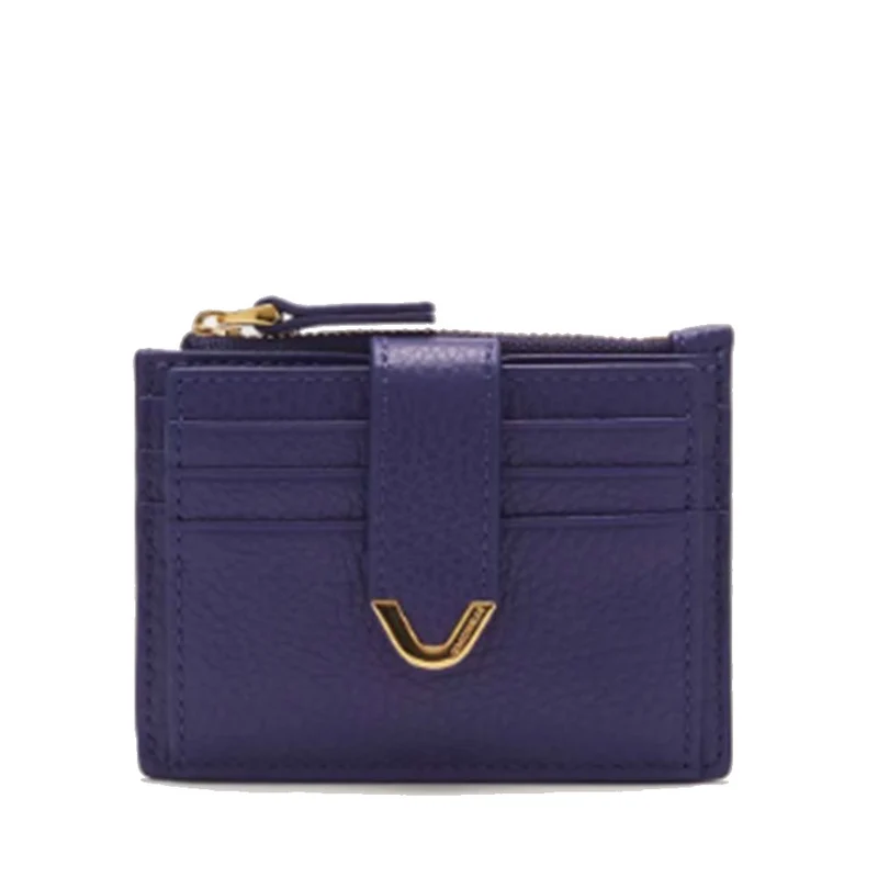 Portacarte Donna COCCINELLE in Pelle Royal Blue Linea Dew