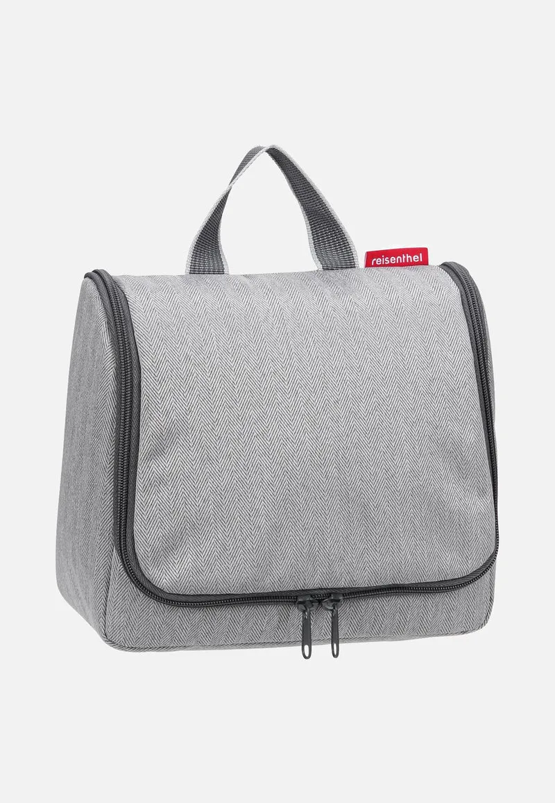 Toiletbag L Herringbone Grey - Toiletry Bag
