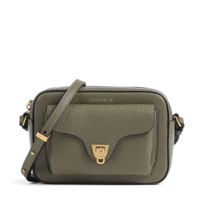 Borsa Donna a Tracolla COCCINELLE linea Beat Soft Mini in Pelle Laurel Green