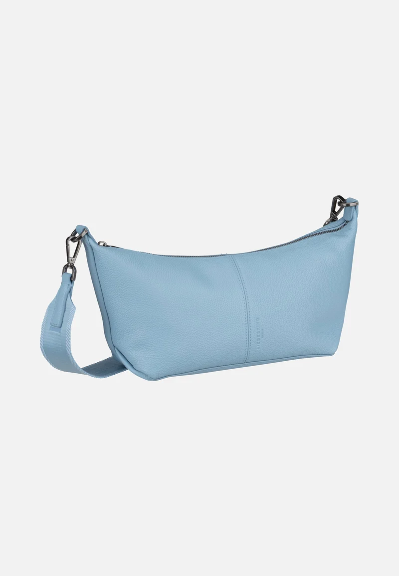 Paris Hobo S Small Pebble Blue Denim - Crossbody Bag