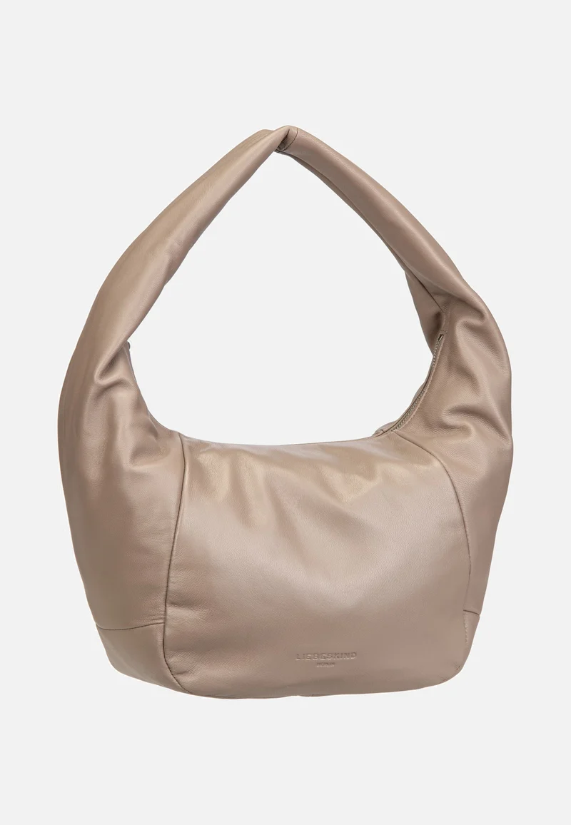 Farrah M Vintage Goat Neutral Grey - Hobo Bag